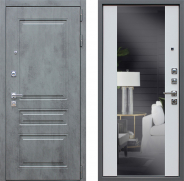 Дверь АСД Лира с зеркалом 860х2050 мм