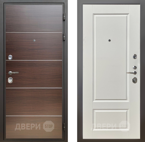 Входная металлическая Дверь Шелтер (SHELTER) Комфорт Венге структурный горизонт 5 Силк тирамиссу в Троицк