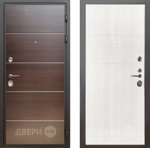 Входная металлическая Дверь Шелтер (SHELTER) Комфорт Венге структурный горизонт 7 Дуб филадельфия крем в Троицк