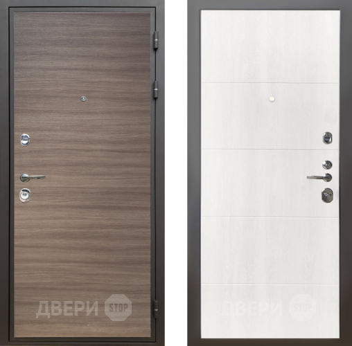 Дверь Шелтер (SHELTER) Комфорт Дуб тоскано поперечный 7 Дуб филадельфия крем в Троицк