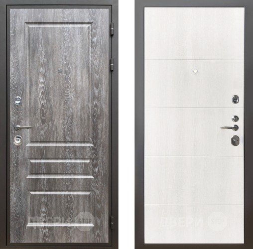 Дверь Шелтер (SHELTER) Комфорт Дуб шале серебро 7 Дуб филадельфия крем в Троицк