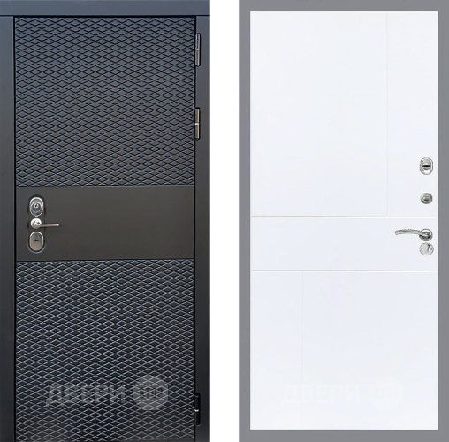Дверь Стоп БЛЭК CISA ФЛ-290 Силк Сноу в Троицк