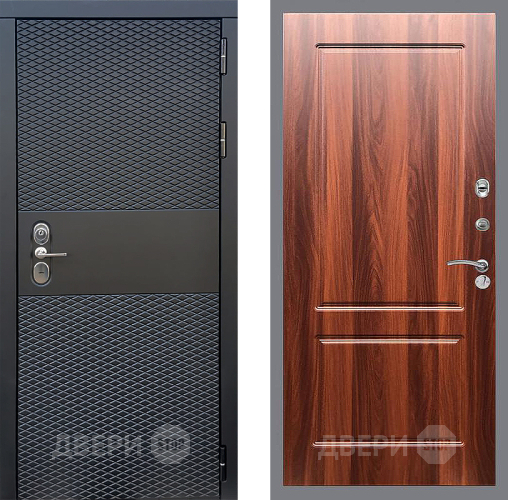 Входная металлическая Дверь Стоп БЛЭК CISA ФЛ-117 Итальянский орех в Троицк