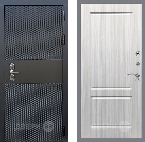 Входная металлическая Дверь Стоп БЛЭК CISA ФЛ-117 Сандал белый в Троицк