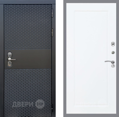 Входная металлическая Дверь Стоп БЛЭК CISA ФЛ-119 Силк Сноу в Троицк