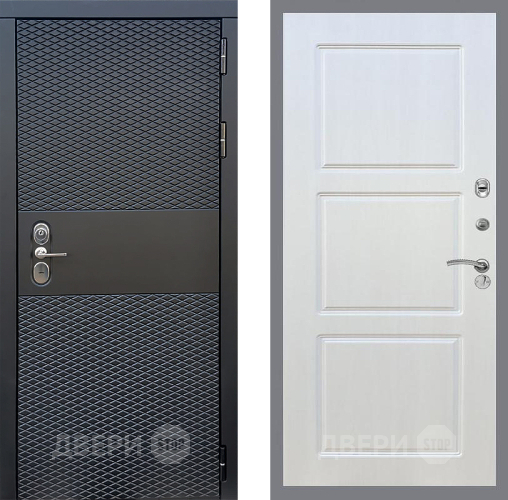 Входная металлическая Дверь Стоп БЛЭК CISA ФЛ-3 Лиственница беж в Троицк