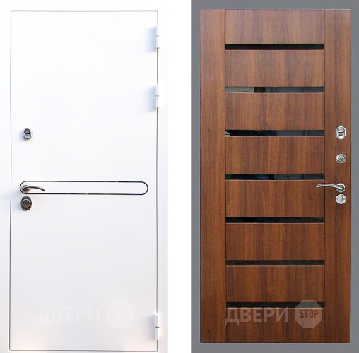Дверь Стоп Лайн Вайт СБ-14 Орех бренди в Троицк