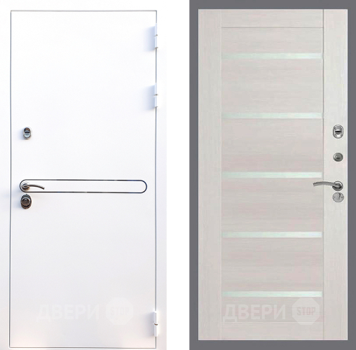 Дверь Стоп Лайн Вайт СБ-14 Лиственница беж в Троицк