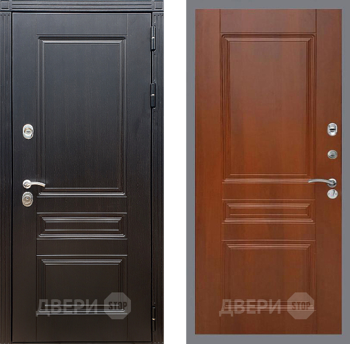 Входная металлическая Дверь Стоп МЕГАПОЛИС ФЛ-243 Итальянский орех в Троицк