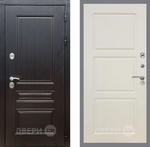 Входная металлическая Дверь Стоп МЕГАПОЛИС ФЛ-3 Шампань в Троицк