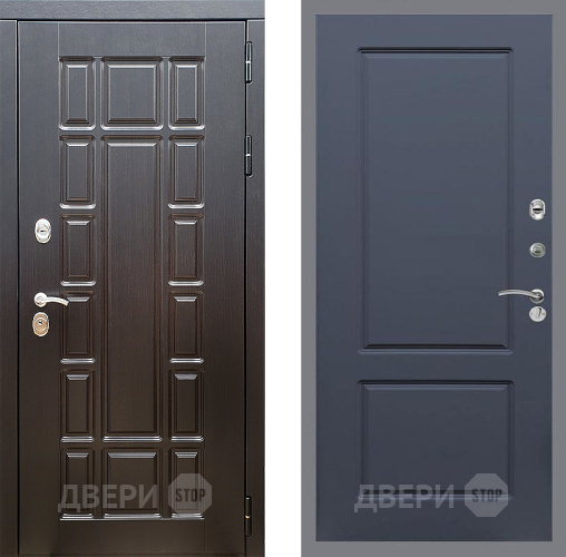 Входная металлическая Дверь Стоп НЬЮ ЙОРК ФЛ-117 Силк титан в Троицк