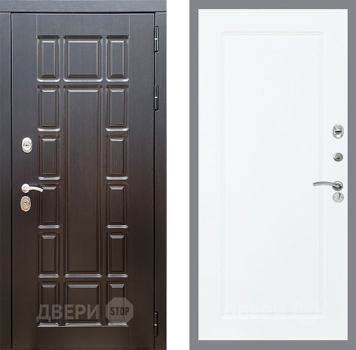 Входная металлическая Дверь Стоп НЬЮ ЙОРК ФЛ-119 Силк Сноу в Троицк