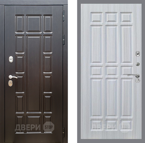 Входная металлическая Дверь Стоп НЬЮ ЙОРК ФЛ-33 Сандал белый в Троицк