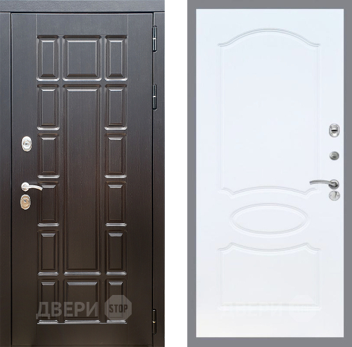 Дверь Стоп НЬЮ ЙОРК ФЛ-128 Белый ясень в Троицк