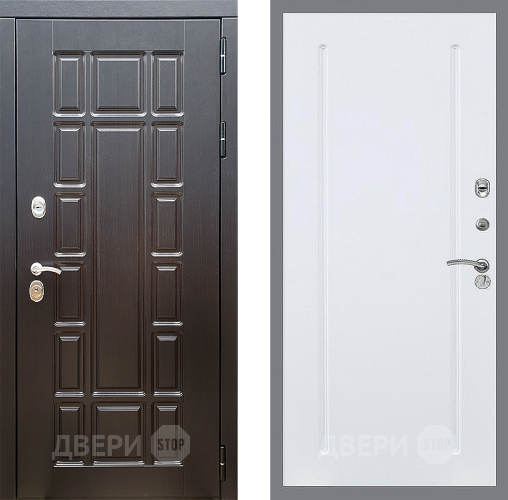 Входная металлическая Дверь Стоп НЬЮ ЙОРК ФЛ-68 Силк Сноу в Троицк