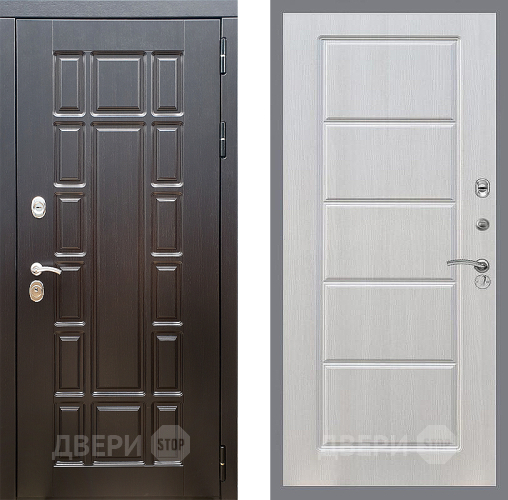 Входная металлическая Дверь Стоп НЬЮ ЙОРК ФЛ-39 Лиственница беж в Троицк