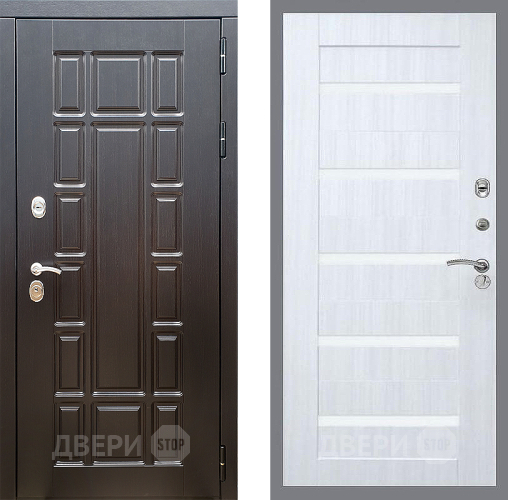 Входная металлическая Дверь Стоп НЬЮ ЙОРК СБ-14 Сандал белый в Троицк