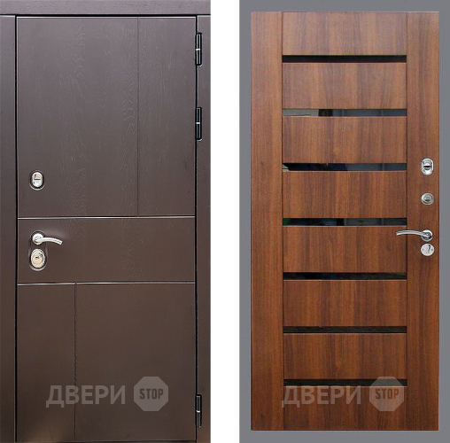 Дверь Стоп УРБАН СБ-14 Орех бренди в Троицк