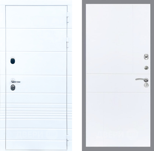 Входная металлическая Дверь Стоп ТРЕНДО ФЛ-290 Силк Сноу в Троицк