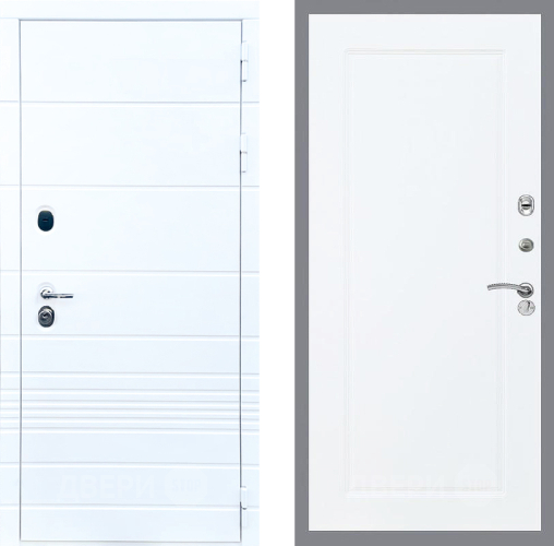 Дверь Стоп ТРЕНДО ФЛ-119 Силк Сноу в Троицк