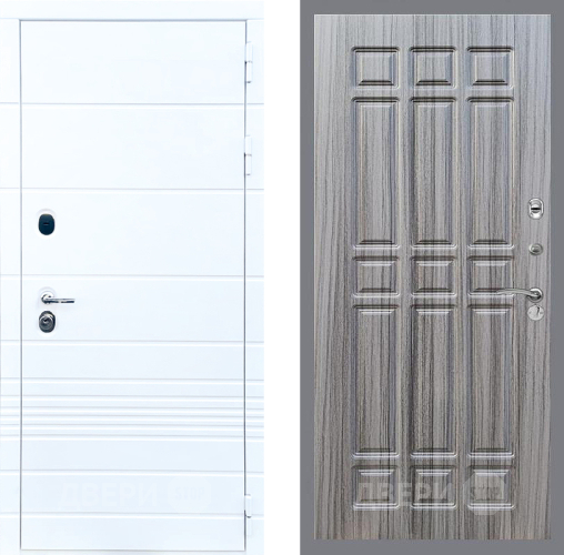 Входная металлическая Дверь Стоп ТРЕНДО ФЛ-33 Сандал грей в Троицк