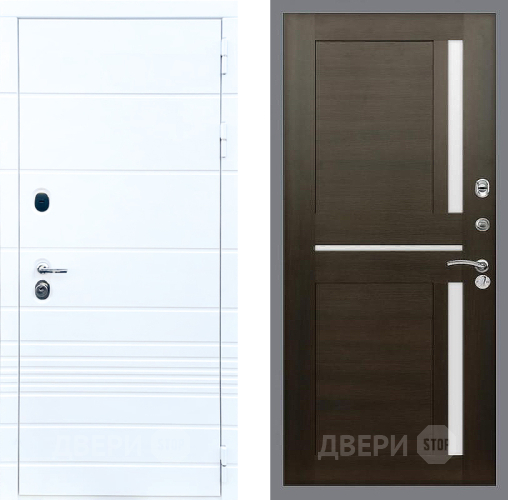 Дверь Стоп ТРЕНДО СБ-18 Венге в Троицк