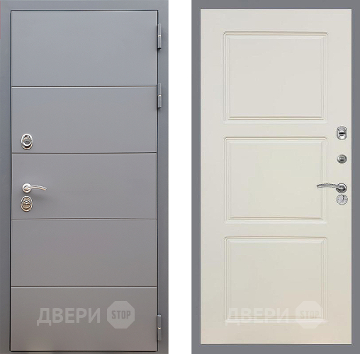 Дверь Стоп АРТ ГРАФИТ ФЛ-3 Шампань в Троицк