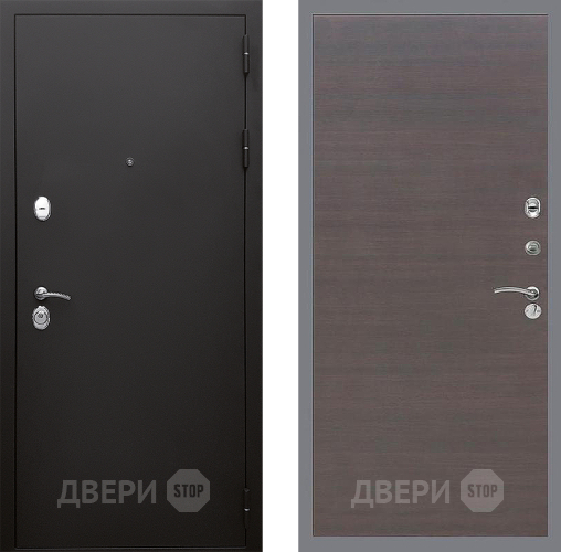 Дверь Стоп КЛАССИК Шагрень Гладкая венге поперечный в Троицк