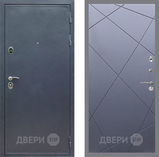 Дверь Стоп СИЛЬВЕР ФЛ-291 Силк титан в Троицк