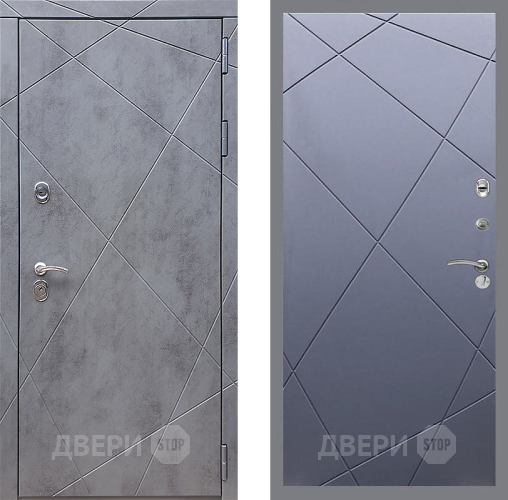 Входная металлическая Дверь Стоп Лучи ФЛ-291 Силк титан в Троицк