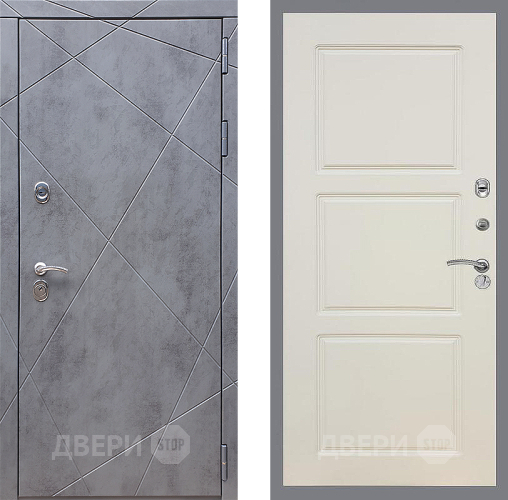 Входная металлическая Дверь Стоп Лучи ФЛ-3 Шампань в Троицк