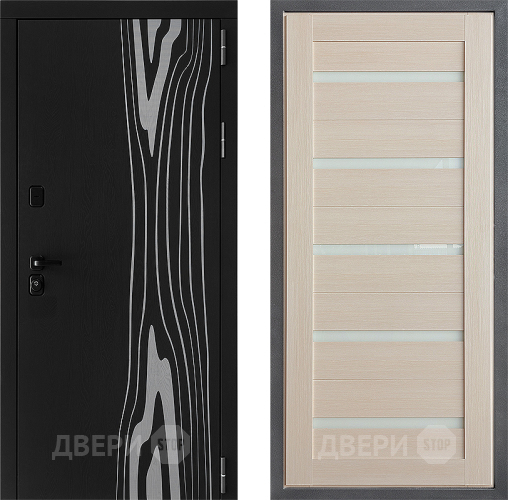 Входная металлическая Дверь Дверной континент ДК-12 ФЛ-47 Капучино в Троицк