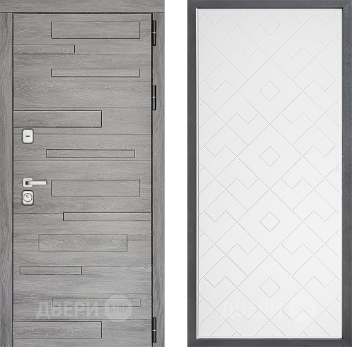 Дверь Дверной континент ДК-10 ФЛ-Тиффани Белый софт в Троицк