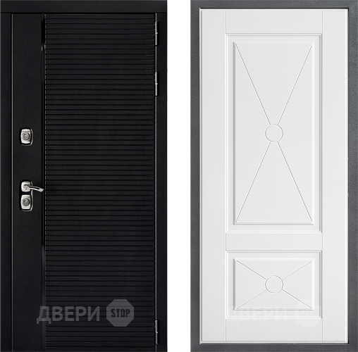 Входная металлическая Дверь Дверной континент ДК-1 ФЛ-617 Софт милк в Троицк