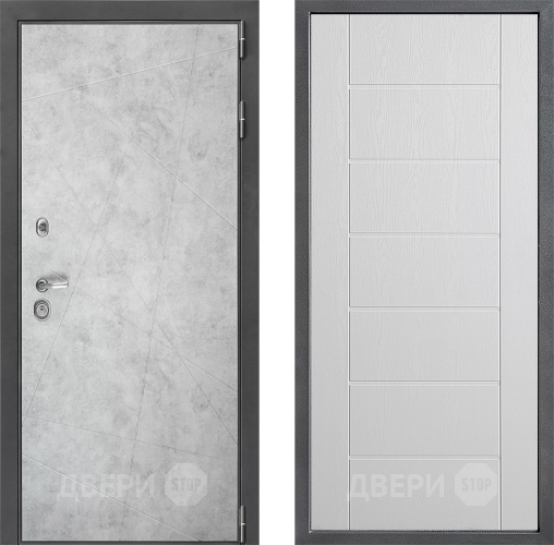 Дверь Дверной континент ДК-3/743 ФЛ-Лайн Белое дерево в Троицк