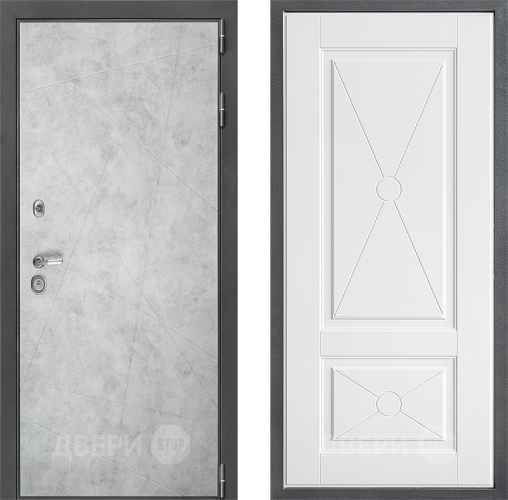 Дверь Дверной континент ДК-3/743 ФЛ-617 Софт милк в Троицк