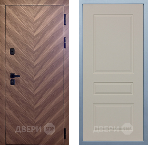 Входная металлическая Дверь Дива МД-98 Д-13 Шампань в Троицк