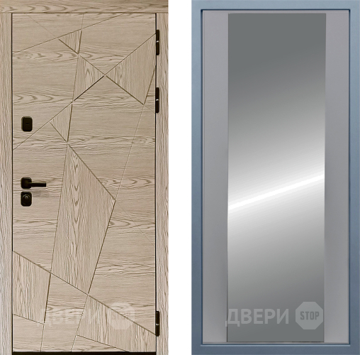 Дверь Дива МД-97/1 Д-15 Зеркало Силк Маус в Троицк