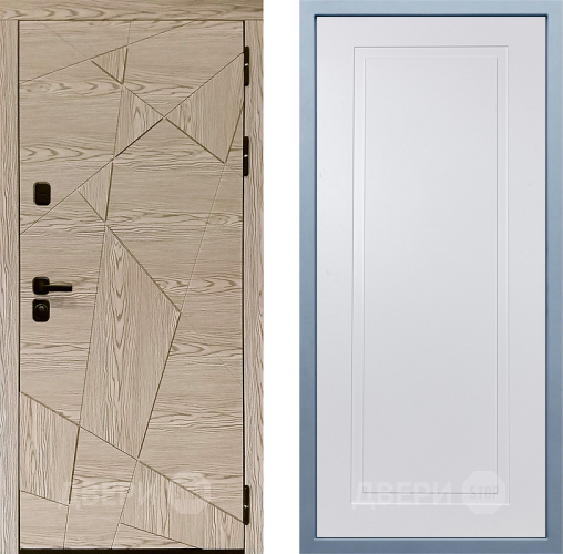 Дверь Дива МД-97/1 Н-10 Белый в Троицк