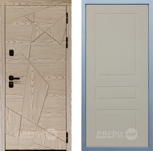 Входная металлическая Дверь Дива МД-97/1 Н-7 Шампань в Троицк