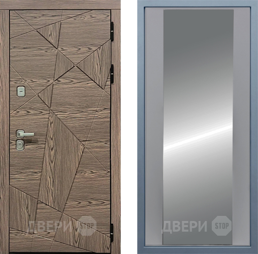 Дверь Дива МД-97/2 Д-15 Зеркало Силк Маус в Троицк