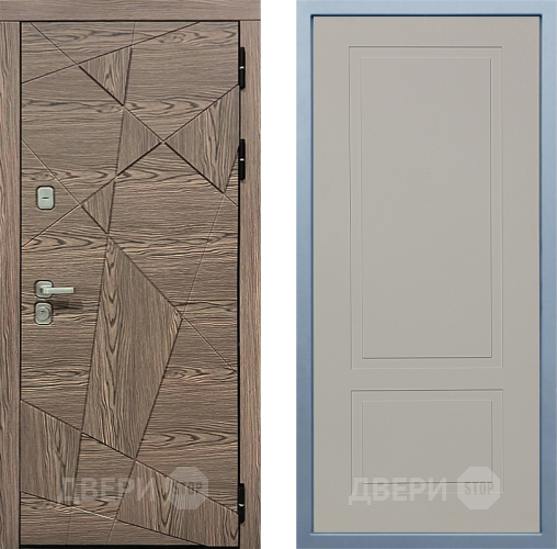 Входная металлическая Дверь Дива МД-97/2 Н-7 Шампань в Троицк