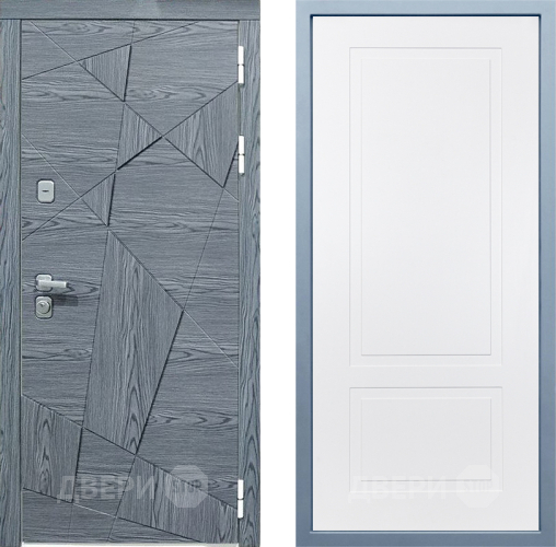 Дверь Дива МД-97/3 Н-7 Белый в Троицк