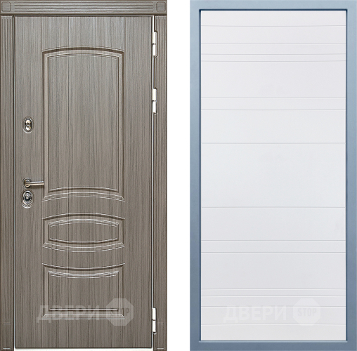 Дверь Дива МД-42 Д-5 Белый в Троицк