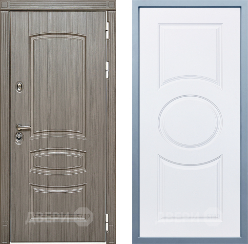 Дверь Дива МД-42 Д-8 Белый в Троицк