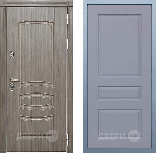 Входная металлическая Дверь Дива МД-42 Д-13 Силк Маус в Троицк