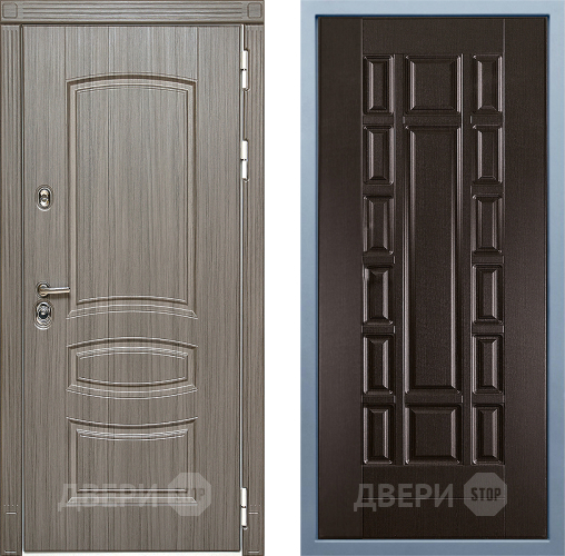 Входная металлическая Дверь Дива МД-42 М-2 Венге в Троицк