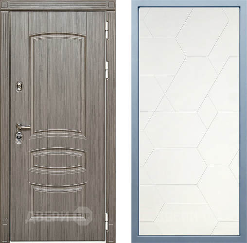 Дверь Дива МД-42 М-16 Белый в Троицк