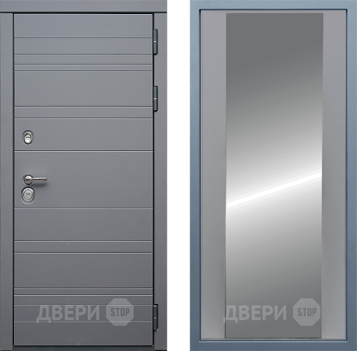 Дверь Дива МД-39 Д-15 Зеркало Силк Маус в Троицк