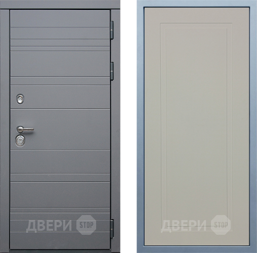 Входная металлическая Дверь Дива МД-39 Н-10 Шампань в Троицк